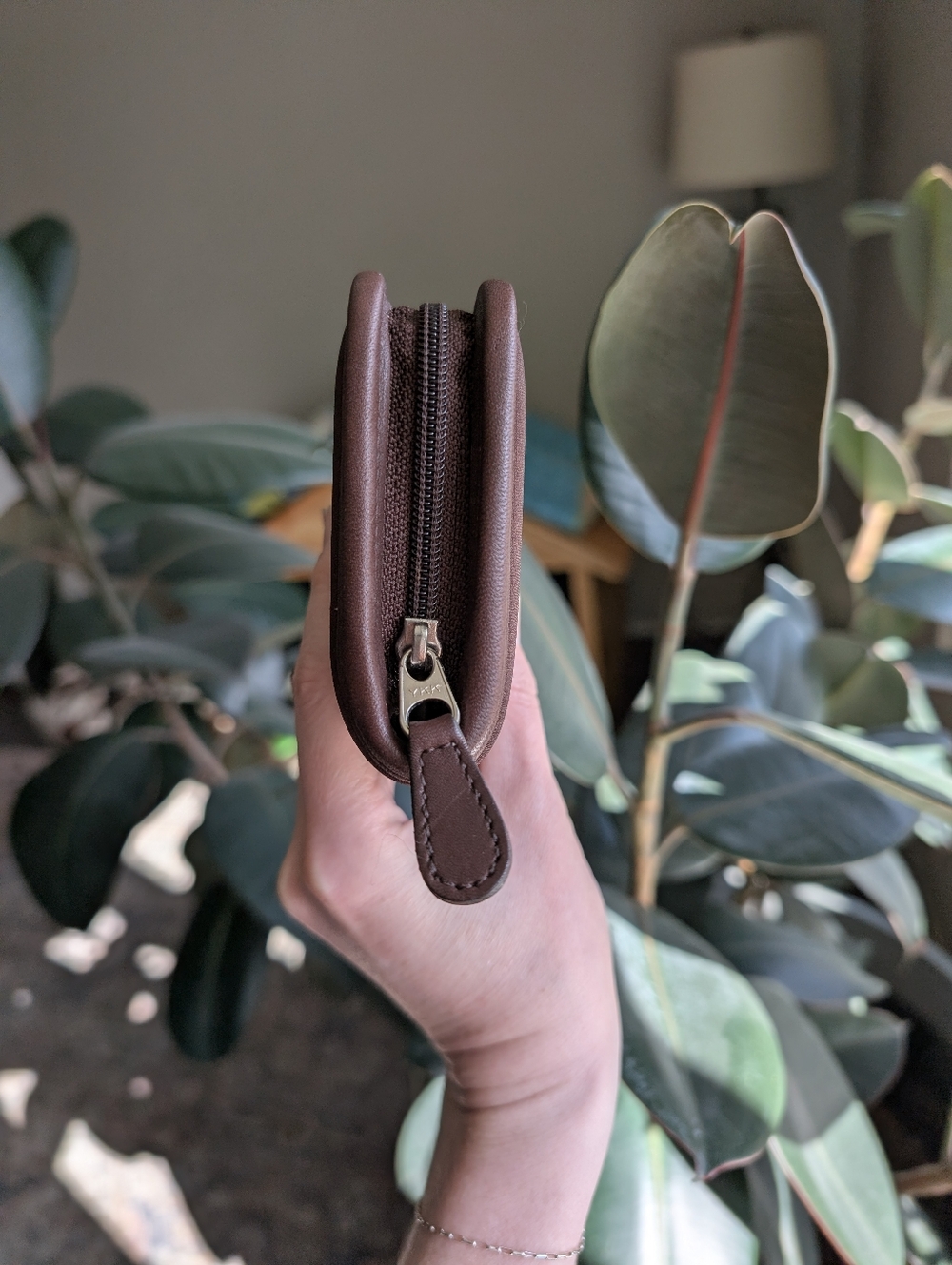 🤎 Coach Mahogany Neo Zip-Around Compact Clutch 🤎 - Picture 2 of 7